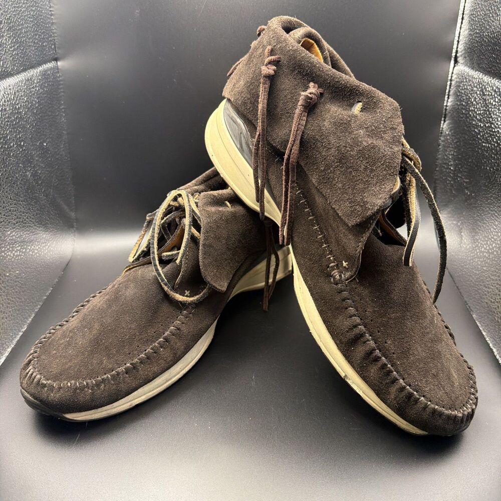 VISVIM vintage 2010s Visvim FBT Lhamo-Folk Dark Brown, size 12, Made in JAPAN